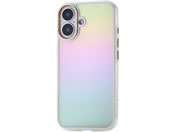 エレコム/iPhone16 オーロラケース ホワイト/PM-A24AHVCAWH