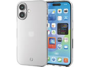 エレコム/iPhone16ケース ソフト 薄型 クリア/PM-A24AREUCTCR