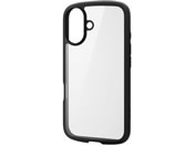 エレコム/iPhone16ケース 衝撃吸収 ブラック/PM-A24ATSLFCBK