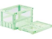 サンコー/折畳コンテナー 559120 マドコンライトO-50Bグリーン
