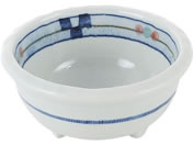 EBM/和食器コレクション キューヴ 三ッ足鉢 3.8寸