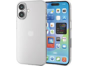 エレコム/iPhone16ケース ソフト 超軽量 クリア/PM-A24AUCUCR
