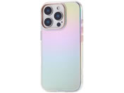 エレコム/iPhone16Proケース 衝撃吸収 オーロラ/PM-A24CHVCACR