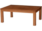 萩原/リビングコタツ タリスK 105×75×37・42cm ライトブラウン