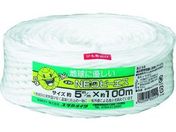 ユタカメイク/荷造り紐 NEOピーエス 5mm×100m ホワイト/M150-1