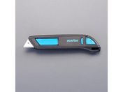エスコ/カッターナイフ 自動収納式 軽量 143mm/EA589CT-14