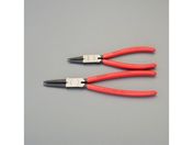 エスコ/スナップリングプライヤー 穴用 ツールロール付 2本組/EA590-42