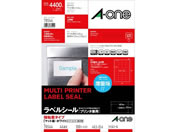 G)エーワン/ラベルシール プリンタ兼用 強粘着 44面 100シート/78544