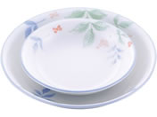 EBM/和食器コレクション 強化ささやき 丸皿 4.5寸