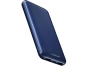 エレコム/モバイルバッテリー 10000mAh ブルー/DE-C66-10000BU