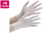 ミドリ安全/ニトリル手袋アクセラレーターフリー ベルテ723 SS粉無白100枚