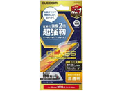 エレコム/iPhone16e ガラスフィルム 高透明 超強靭/PM-A25SFLGH
