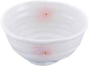 EBM/和食器コレクション ピンク白吹小花 丼 5.5寸