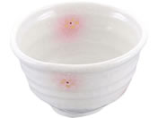 EBM/和食器コレクション ピンク白吹小花 丼 4.5寸