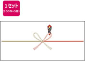 タカ印/のし紙 祝 京 横長中 100枚×5冊/2-376