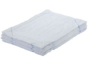 コクヨ/HibiFull ほつれにくい雑巾 小判タイプ 白 10枚