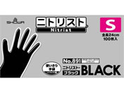 �V���[���O���[�u/891�j�g���X�g�E�u���b�N S 100�����~10�� 891-S/60-4119-15