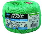 ユタカメイク/荷造り紐 強力玉巻紐 約250M・約180g グリーン