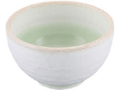 EBM/和食器コレクション 釉彩若草 石目 丼 4寸