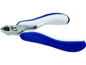 idealtek/ESD精密ニッパ 先細形 フルフラッシュ刃 120mm/ES5342-CR-BG-IT