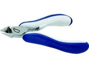 idealtek/ESD精密ニッパ 先細形 大 フラッシュ刃 120mm/ES5351-CR-BG-IT