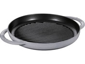 STAUB/ストウブ ピュアグリル ラウンド 22cm グレー