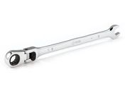 エスコ/ラチェット片目片口スパナ 首振型 ロック付 20mm/EA684RD-20