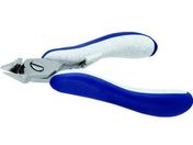 idealtek/ESD精密ニッパ 先細リリーブ形 大 セミフラッシュ刃 120mm/ES5550-CR-BG-IT