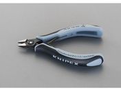エスコ/精密用ニッパー ESDグリップ バネ付 125mm/EA535KG-18