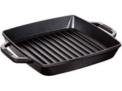 STAUB/ストウブ ピュアグリル スクエア 28cm ブラック