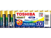 G)東芝/アルカリ電池 アルカリ1 単3 10本/LR6AN 10MP