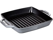 STAUB/ストウブ ピュアグリル スクエア 28cm グレー