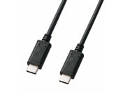 サンワサプライ/USB2.0 Type Cケーブル(1m・ブラック)/KU-CC10