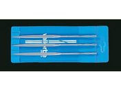 エスコ/精密やすり 半丸 粗・中・細目 3本組 160mm