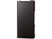 エレコム/AQUOS R9 手帳型ケース 薄型 ブラック/PM-S242PLFUBK