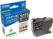 G)ジット/ブラザー LC3111BK ブラック リサイクルインク/JIT-B3111B