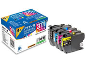 G)ジット/ブラザー LC3111-4PK 4色 リサイクルインク/JIT-B31114P