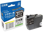 G)ジット/ブラザー LC3117BK ブラック リサイクルインク/JIT-B3117B