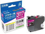 G)ジット/ブラザー LC3117M マゼンタ リサイクルインク/JIT-B3117M