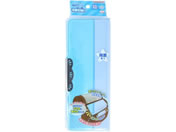 サンスター/コンパクトふでいれ ヨコピタ ラメキラ ライトブルー