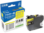 G)ジット/ブラザー LC3117Y イエロー リサイクルインク/JIT-B3117Y