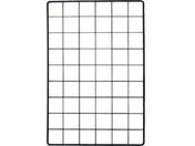 WAKI/メッシュパネル 450×900mm 黒/EMP023