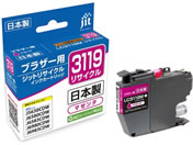 G)ジット/ブラザー LC3119M マゼンタ リサイクルインク/JIT-B3119M