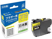 G)ジット/ブラザー LC3119Y イエロー リサイクルインク/JIT-B3119Y