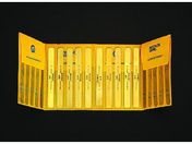 エスコ/シクネスゲージ 真鍮製 125mm 20枚組/EA725RB-20