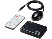 エレコム/HDMI切替器 3ポート 4K60Hz HDMI2.0b/DH-SW4KA31BK