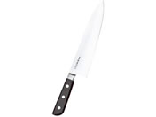 青木刃物/堺孝行 日本鋼・ツバ付 洋出刃 21cm 15032