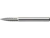 MRA/超硬バー Aスパイラルシリーズ 形状:トンガリ(スパイラルカット) 刃長12.7mm/CB4A024S