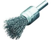 LESSMANN/軸付エンド型ブラシ 鋼線0.2 Φ17/452141