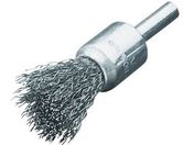 LESSMANN/軸付エンド型ブラシ 鋼線0.3 Φ17/452161